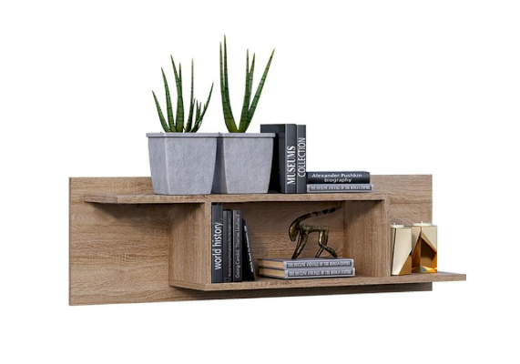 Полка навесная Нэнси New ЛДСП (Миф)